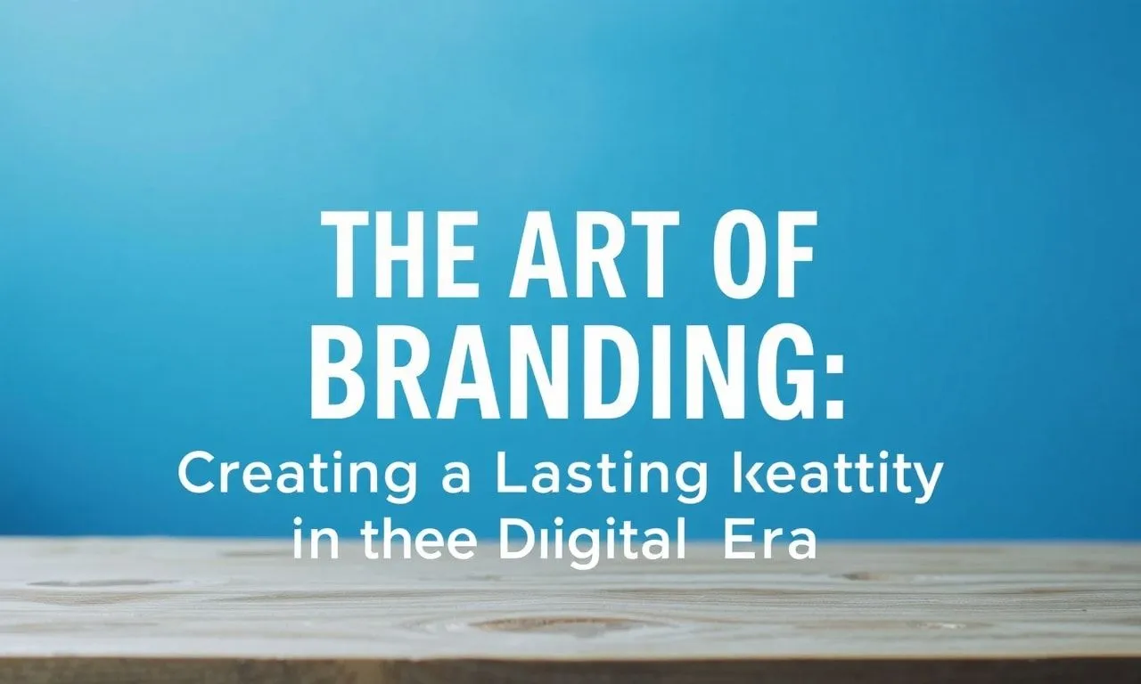 The Art of Branding: Crafting a Memorable Identity in the Digital Age The Art of Branding: Creating a Lasting Identity in the Digital Era