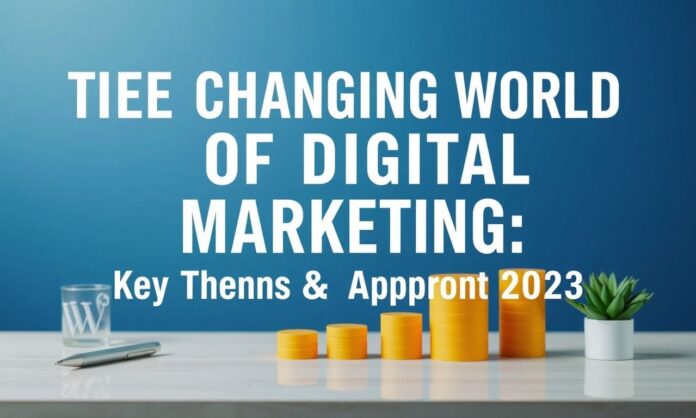 The Changing World of Digital Marketing: Key Trends and Approaches for 2023