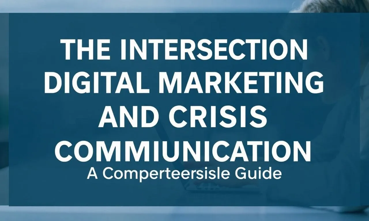 The Intersection of Digital Marketing and Crisis Communication: A Comprehensive Guide