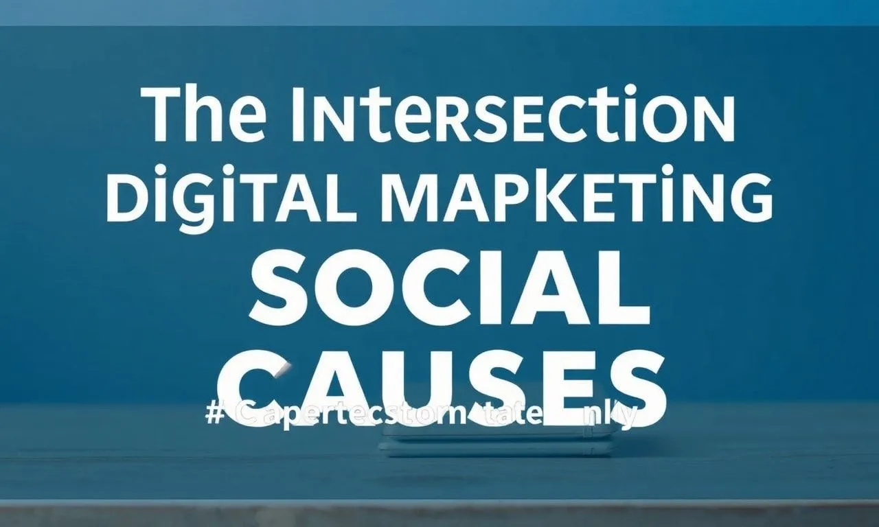 The Intersection of Digital Marketing and Social Causes: A Comprehensive Guide