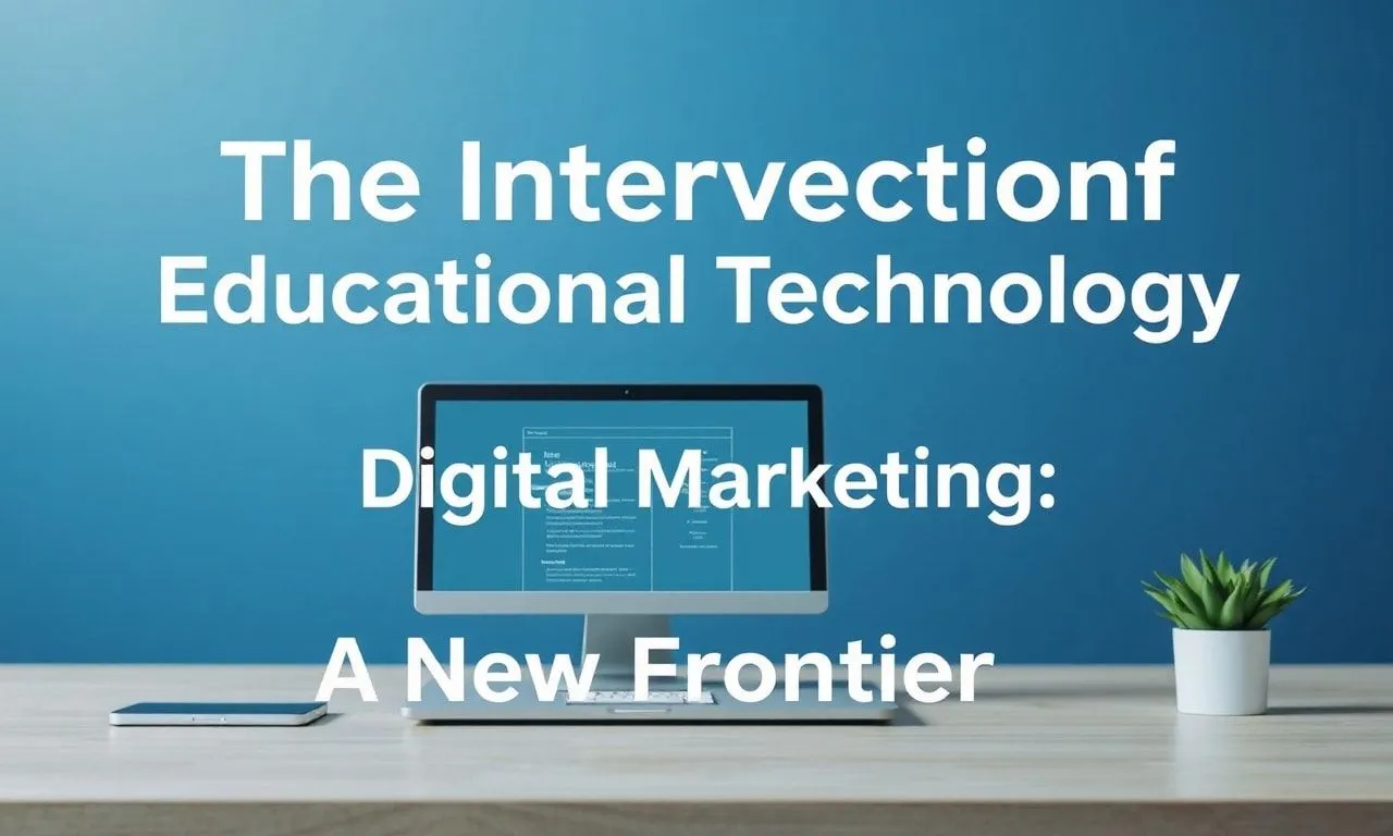 The Intersection of Education Technology and Digital Marketing: A New Frontier The Intersection of Educational Technology and Digital Marketing: A New Frontier