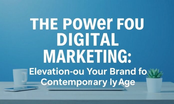The Power of Digital Marketing: Elevating Your Brand in the Contemporary Age