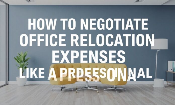 How to Negotiate Office Relocation Expenses Like a Professional