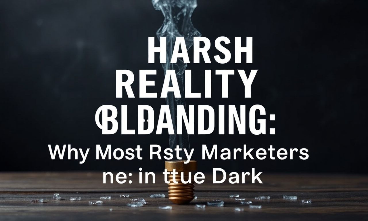 The Harsh Reality of Branding: Why Most Marketers Are In the Dark