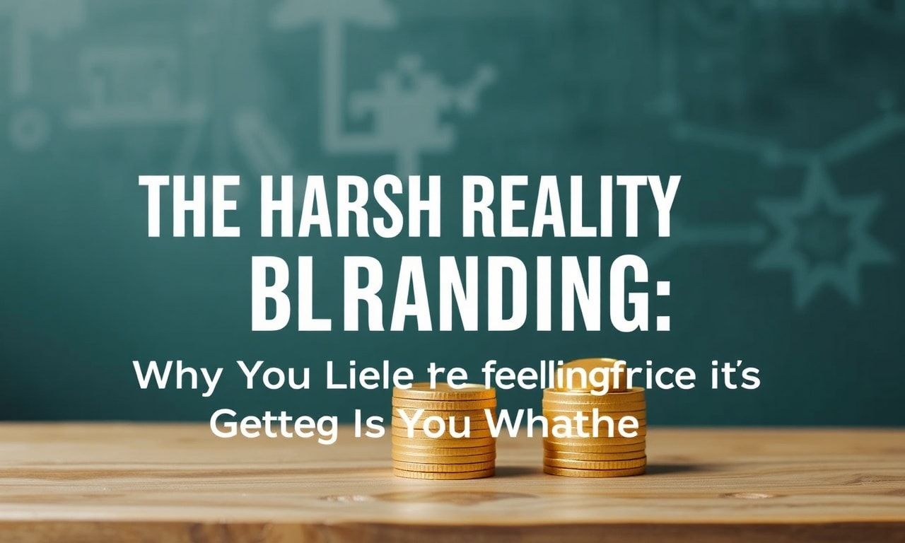 The Harsh Reality of Branding: Why You're Likely Getting It Wrong