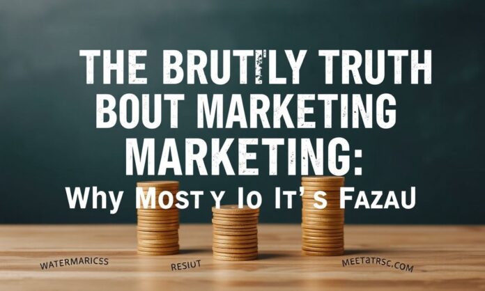 The Brutal Truth About Marketing: Why Most of It's a Fraud