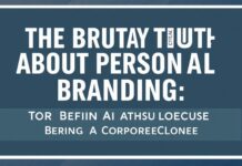 The Brutal Truth About Personal Branding: Stop Being a Corporate Clone The Brutal Truth About Personal Branding: Stop Being a Corporate Clone