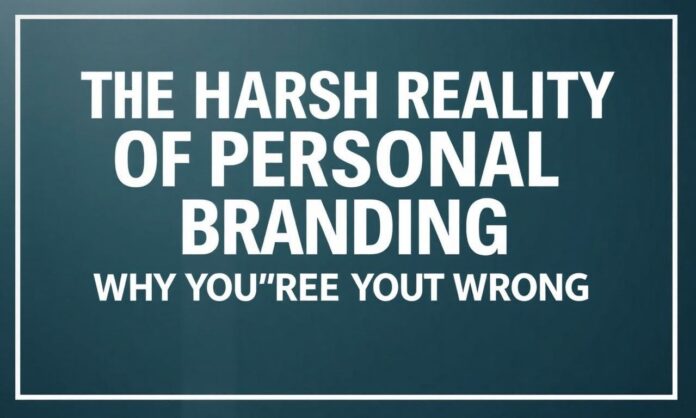 The Harsh Reality of Personal Branding: Why You're Getting It Wrong