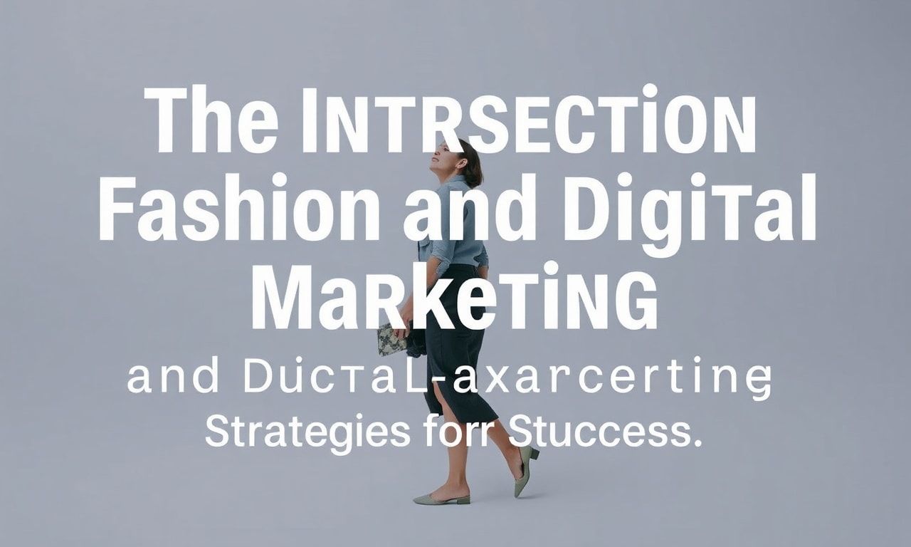 The Intersection of Fashion and Digital Marketing: Strategies for Success
