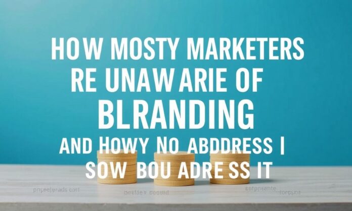 Why Most Marketers Are Unaware of Branding (And How to Address It)