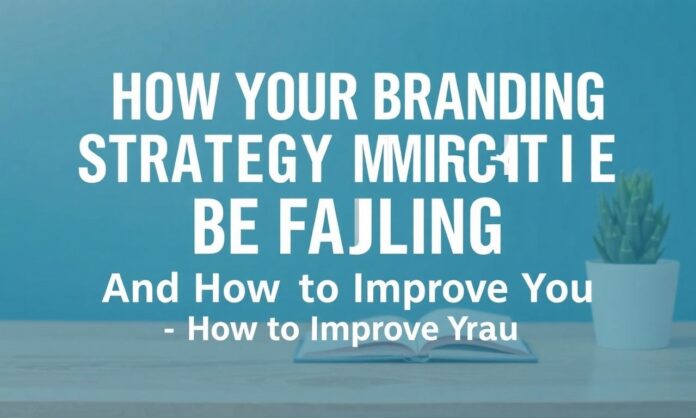 Why Your Branding Strategy Might Be Failing (And How to Improve It)