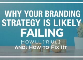 Why Your Branding Strategy is Probably Failing (And How to Fix It) Why Your Branding Strategy is Likely Failing (And How to Fix It)